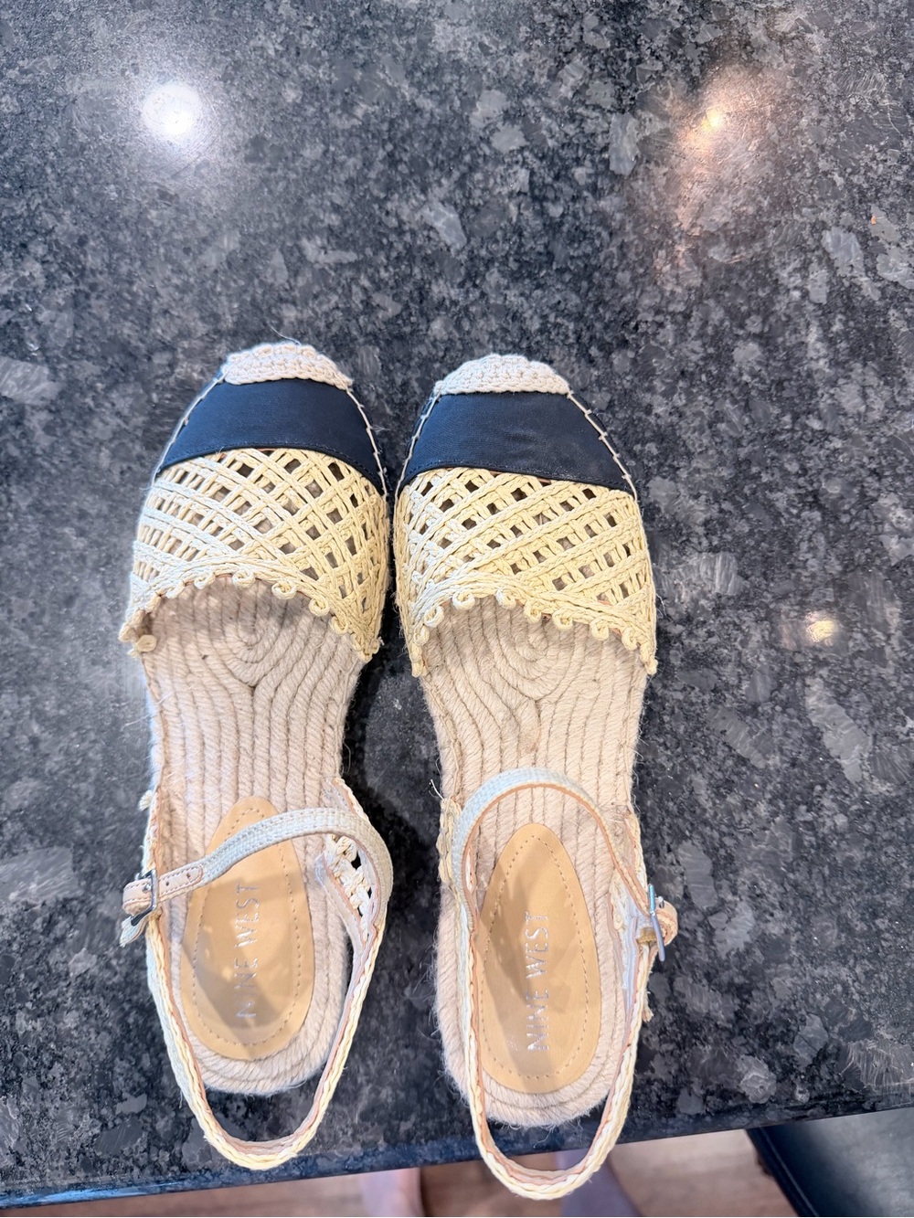 Women's Darby Woven Slingback Espadrille Flats